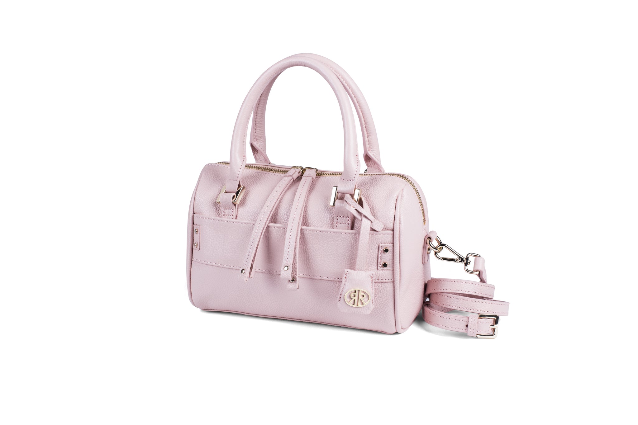 Get unique mini Boston Pink handbag for women By V by