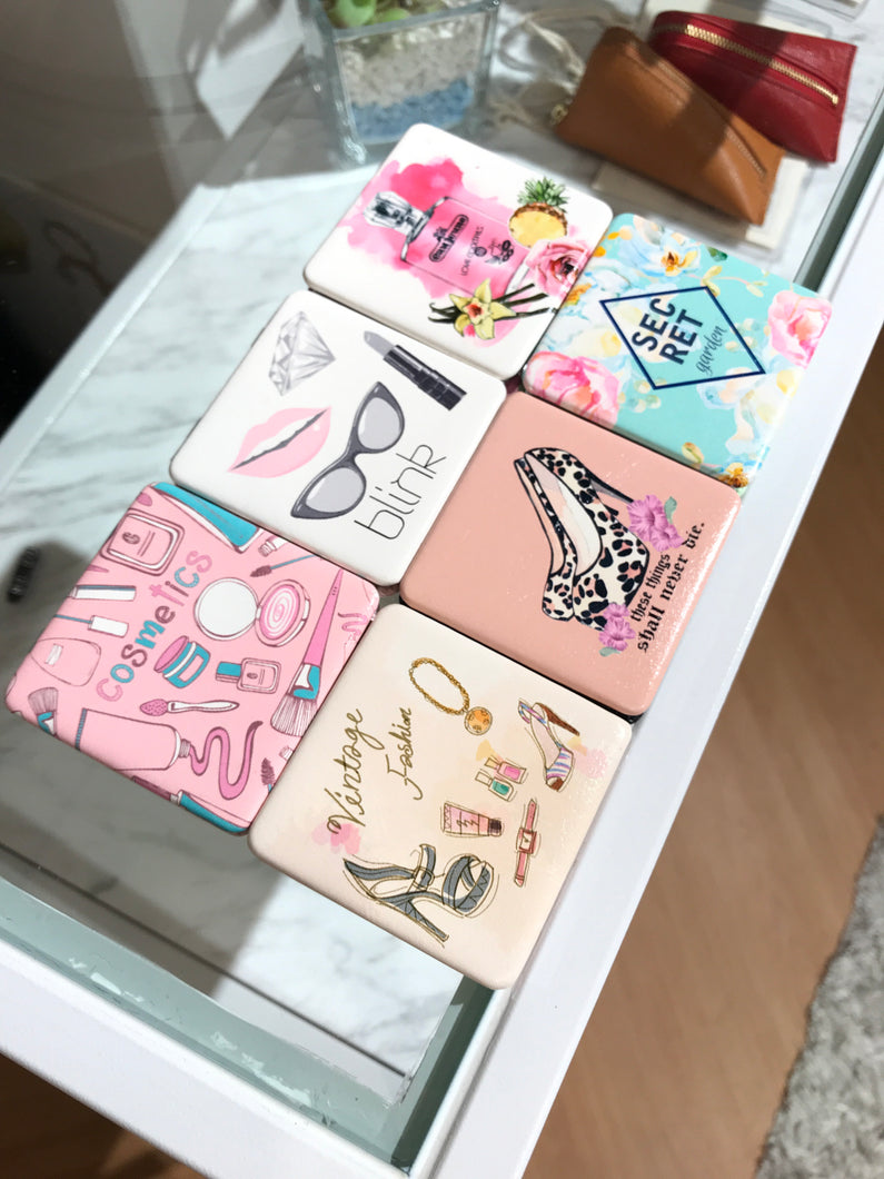 HAPPY FACE Dual Mirror